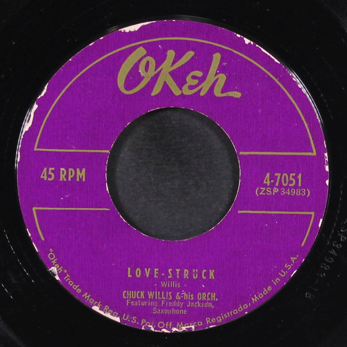 lawdy miss mary / love-struck by CHUCK WILLIS