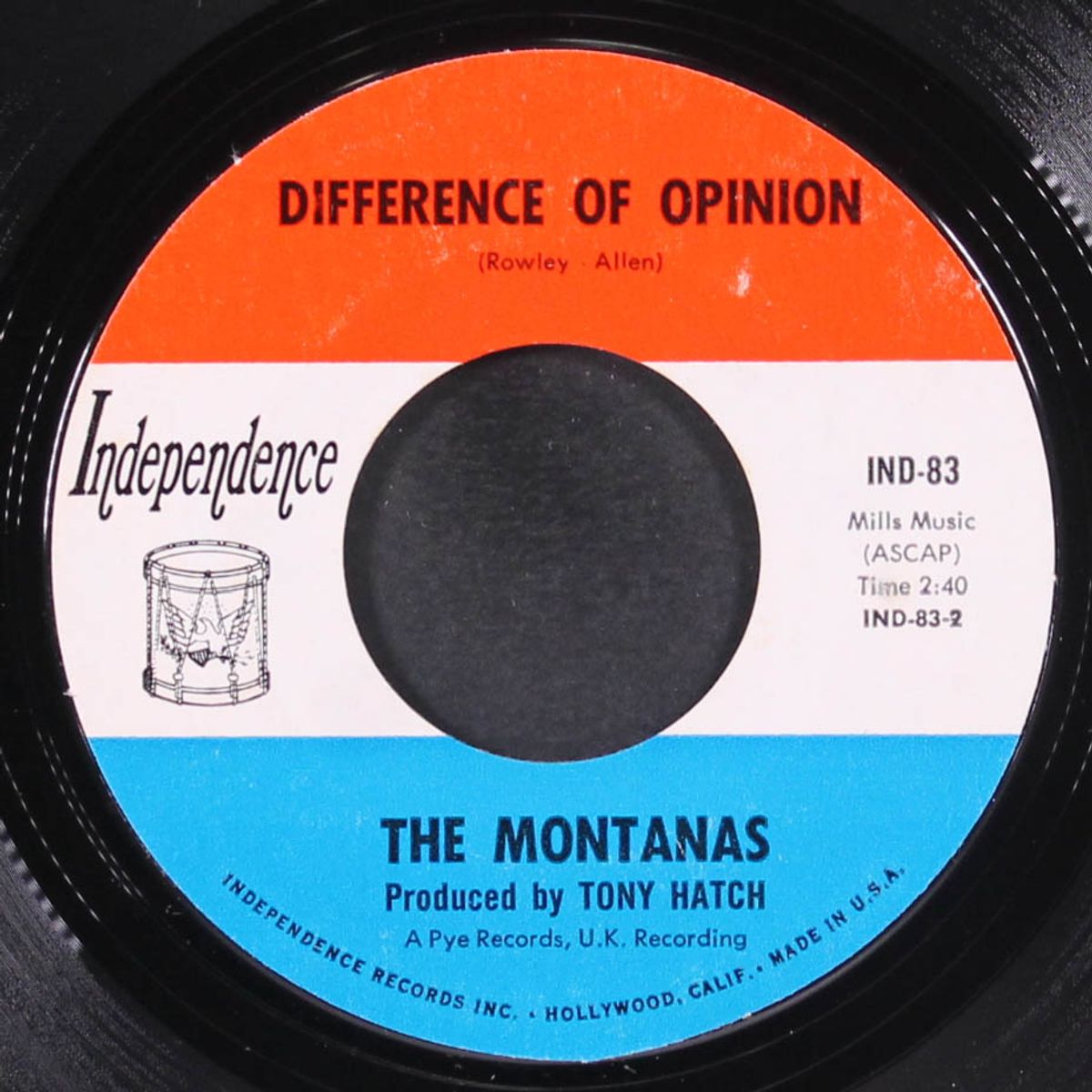 you've got to be loved / difference of opinion by MONTANAS