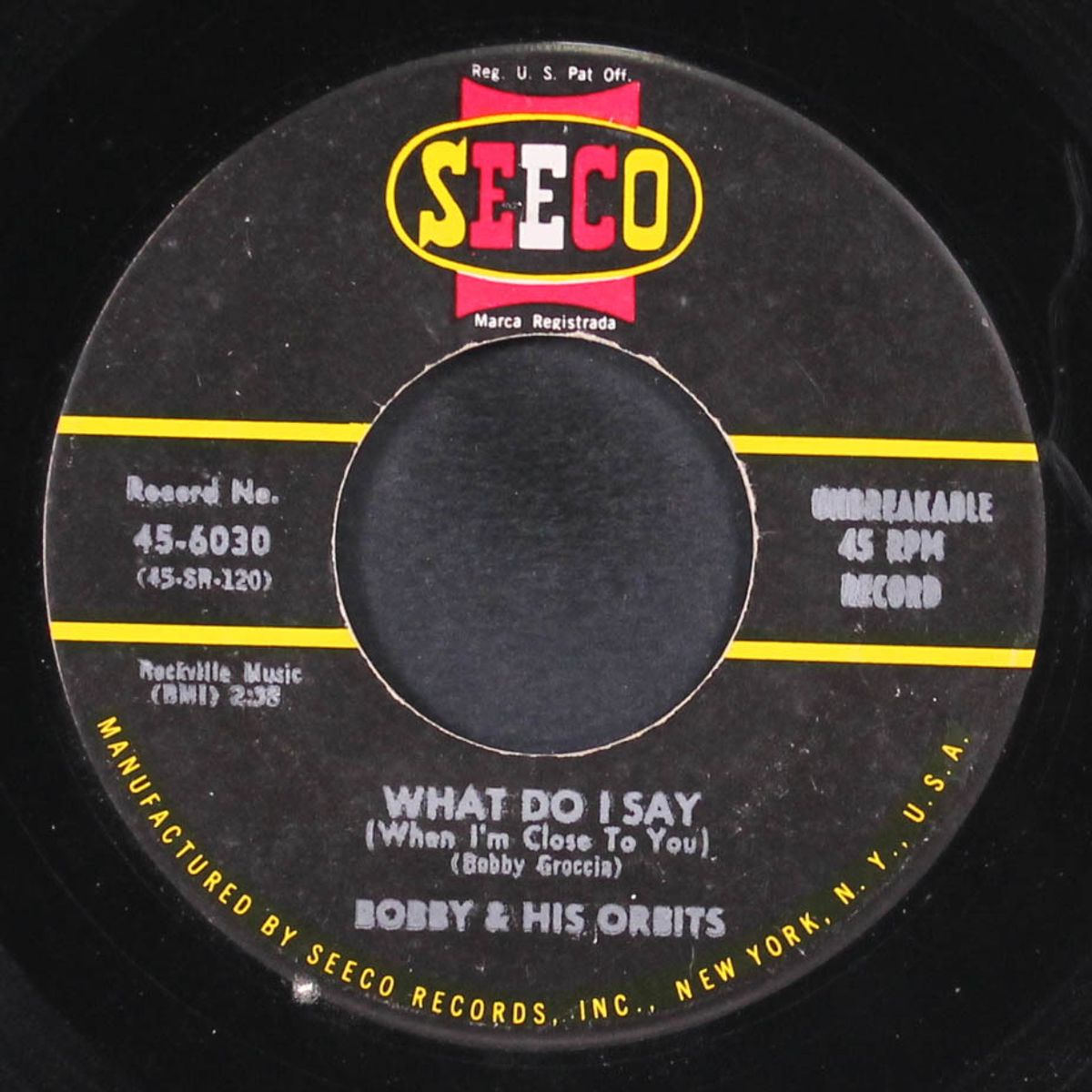 what do i say / teen age love by BOBBY & ORBITS