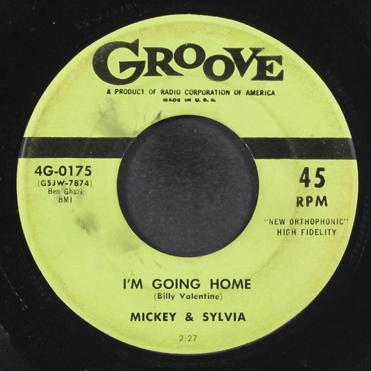 love is strange / i'm going home by MICKEY & SYLVIA