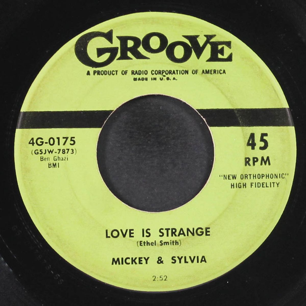 love is strange / i'm going home by MICKEY & SYLVIA