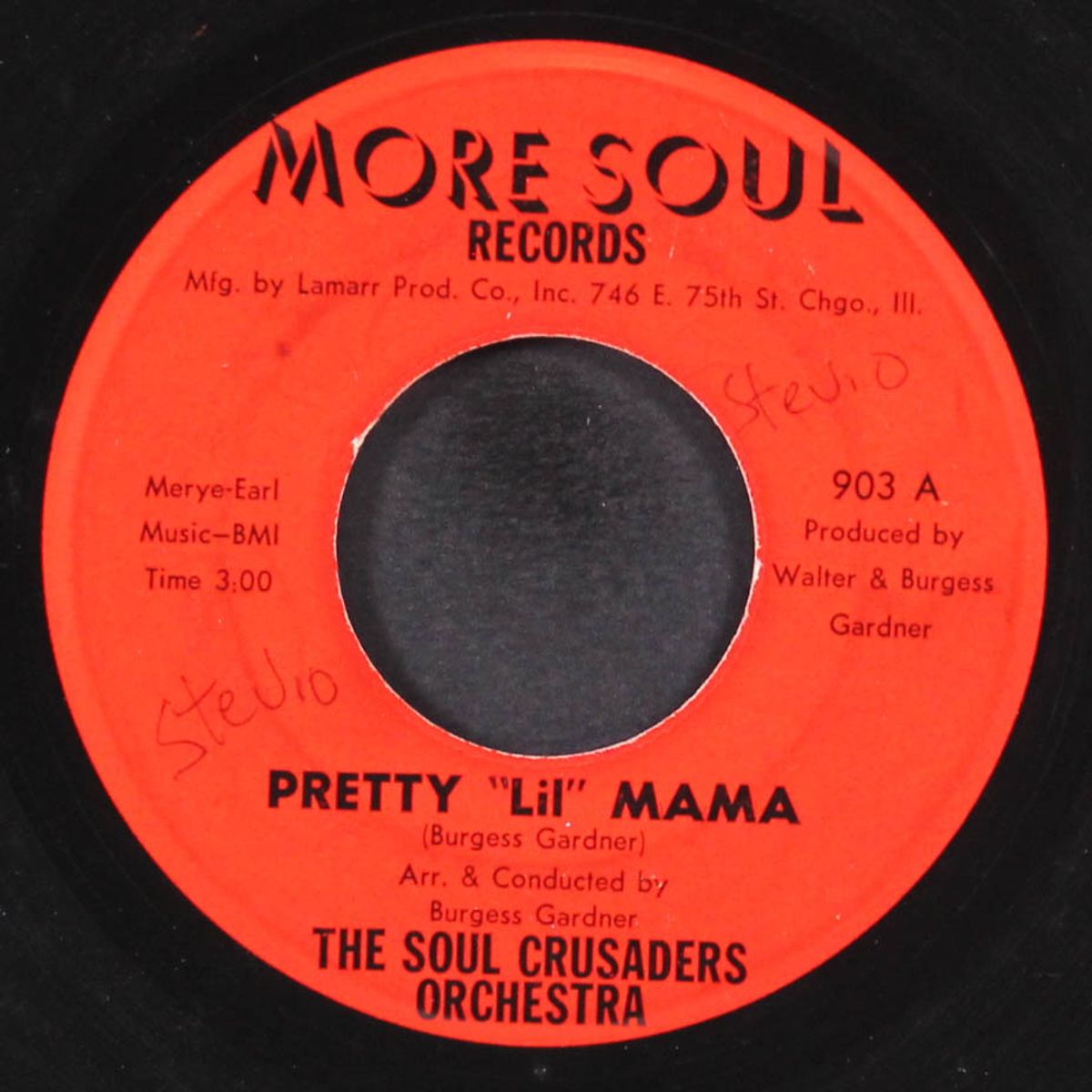 funky jive / pretty "lil" mama by SOUL CRUSADERS