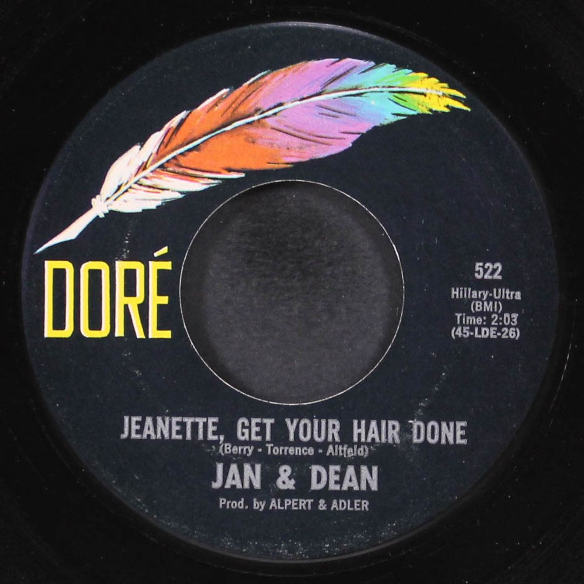 baby talk / jeanette, get your hair done by JAN & DEAN