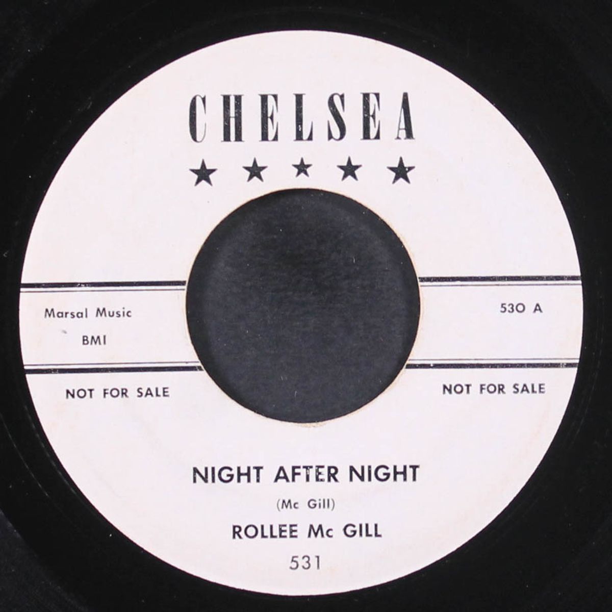 that's my girl / night after night by ROLLEE MCGILL