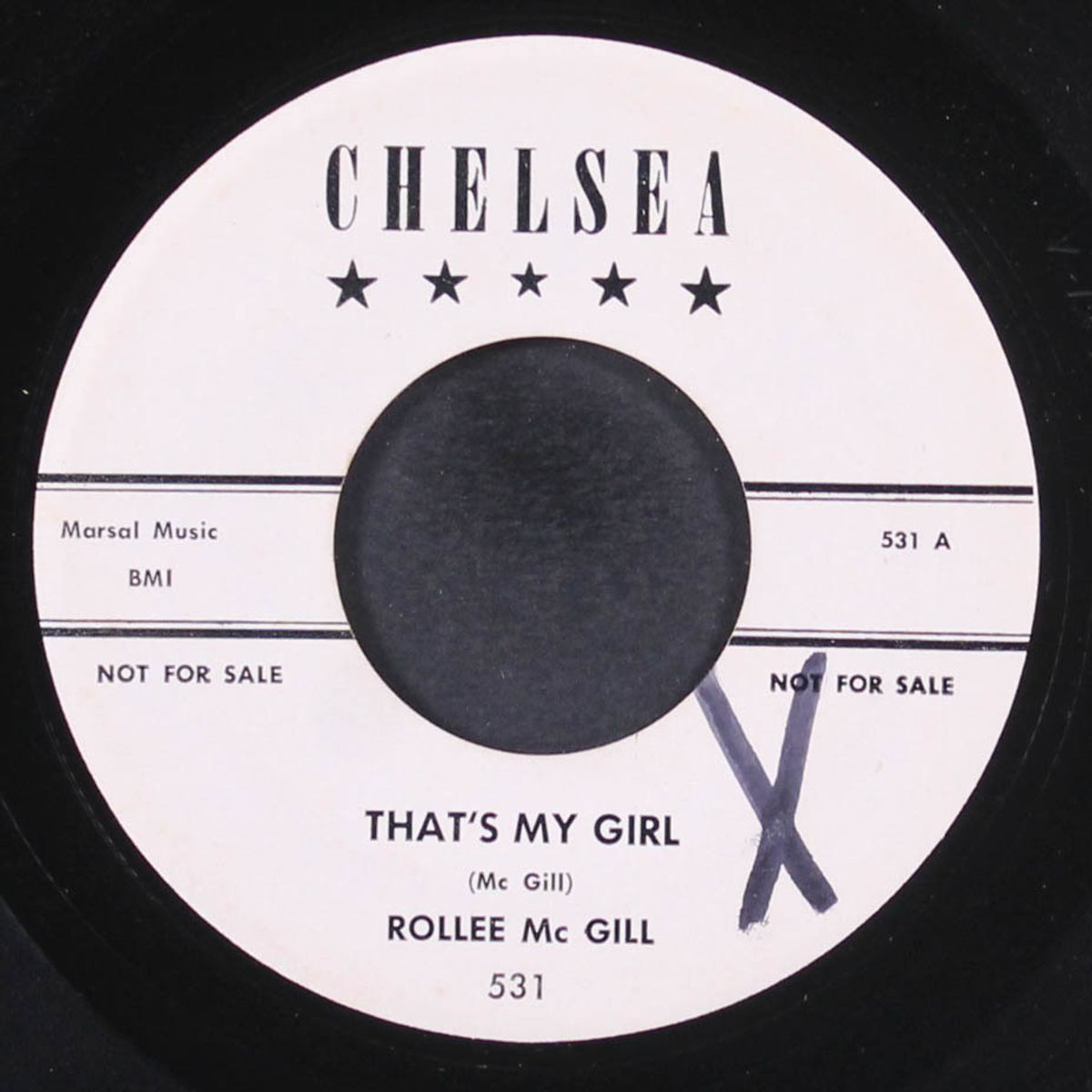 that's my girl / night after night by ROLLEE MCGILL