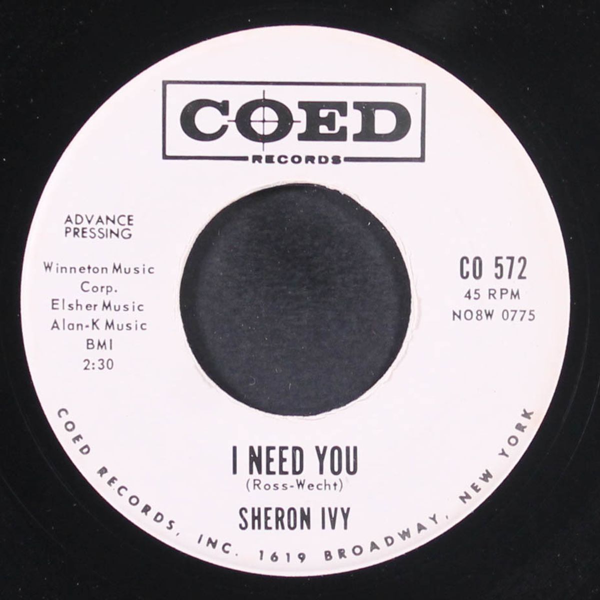 i need you / believe me by SHERON IVY