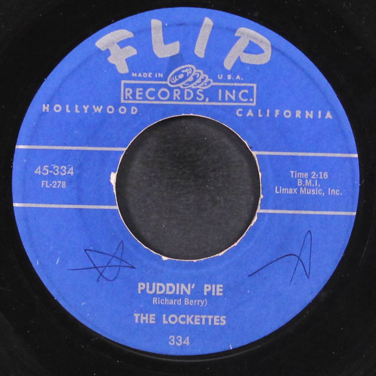 puddin' pie / you don't want me by RICHARD BERRY & LOCKETTES