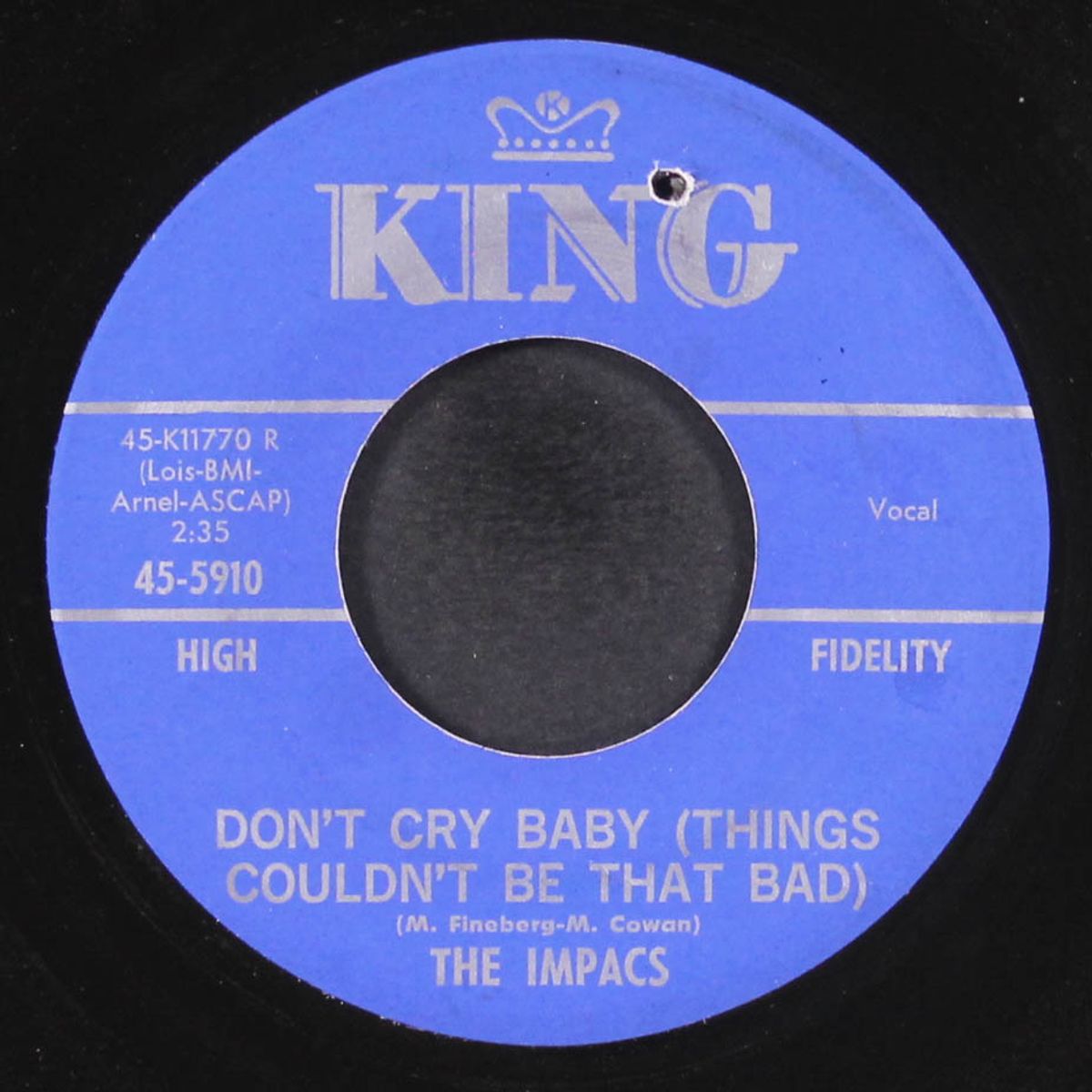 don't cry baby / ain't that the way life is by IMPACS