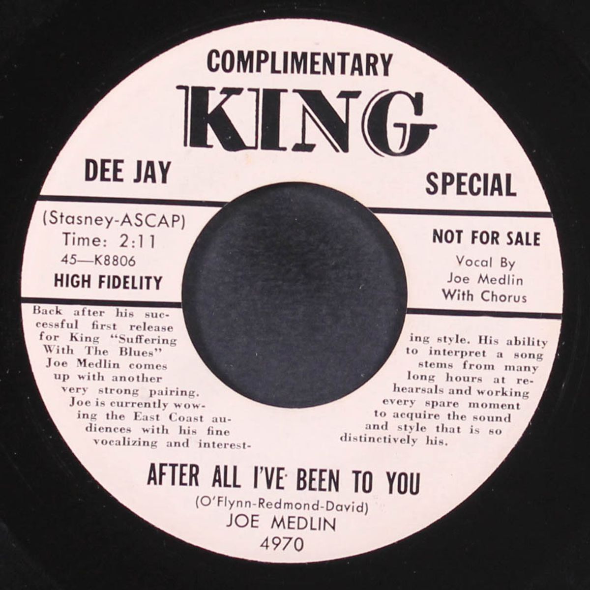 lord knows i tried / after all i've been to you by JOE MEDLIN