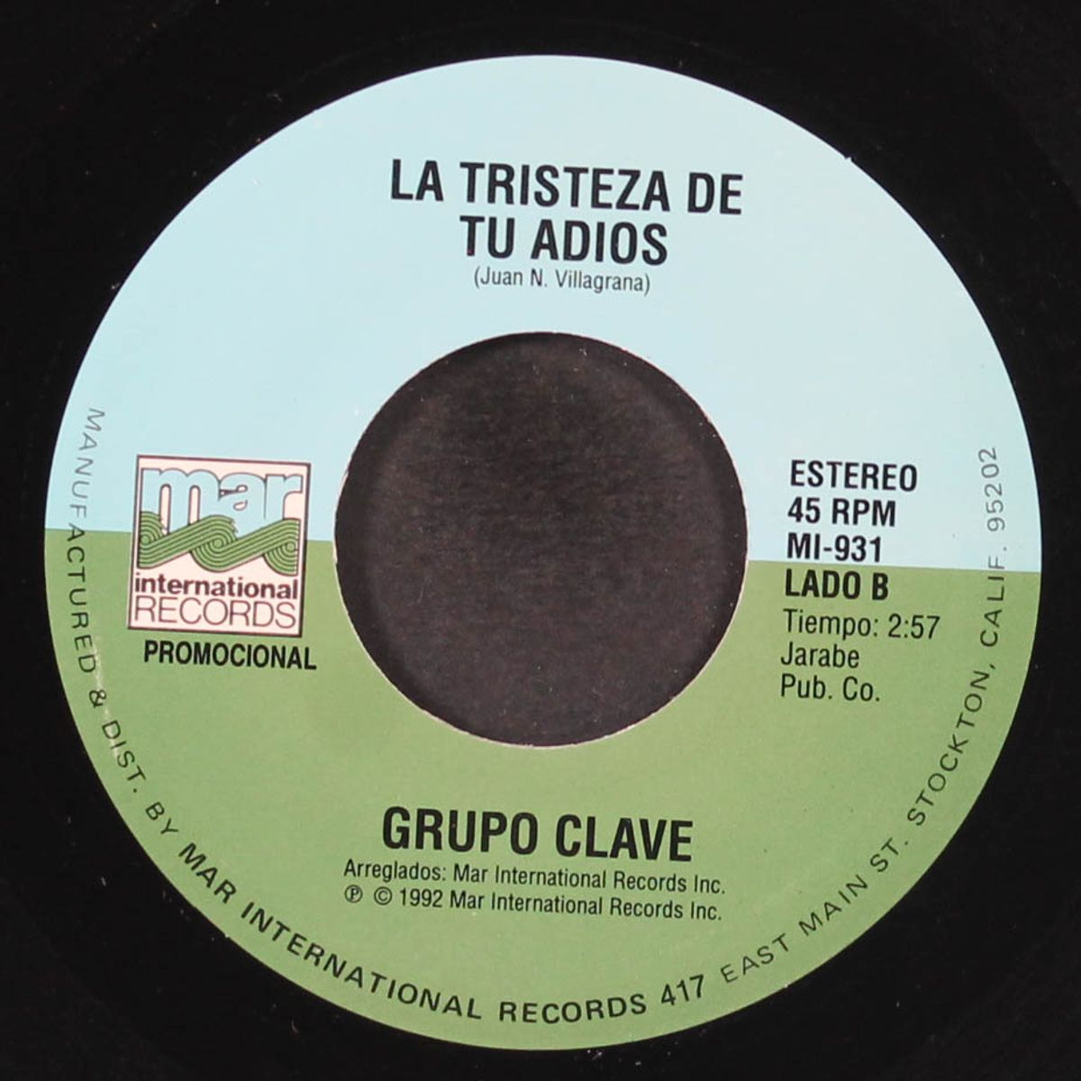 el legal / la tristeza de tu adios by GRUPO CLAVE