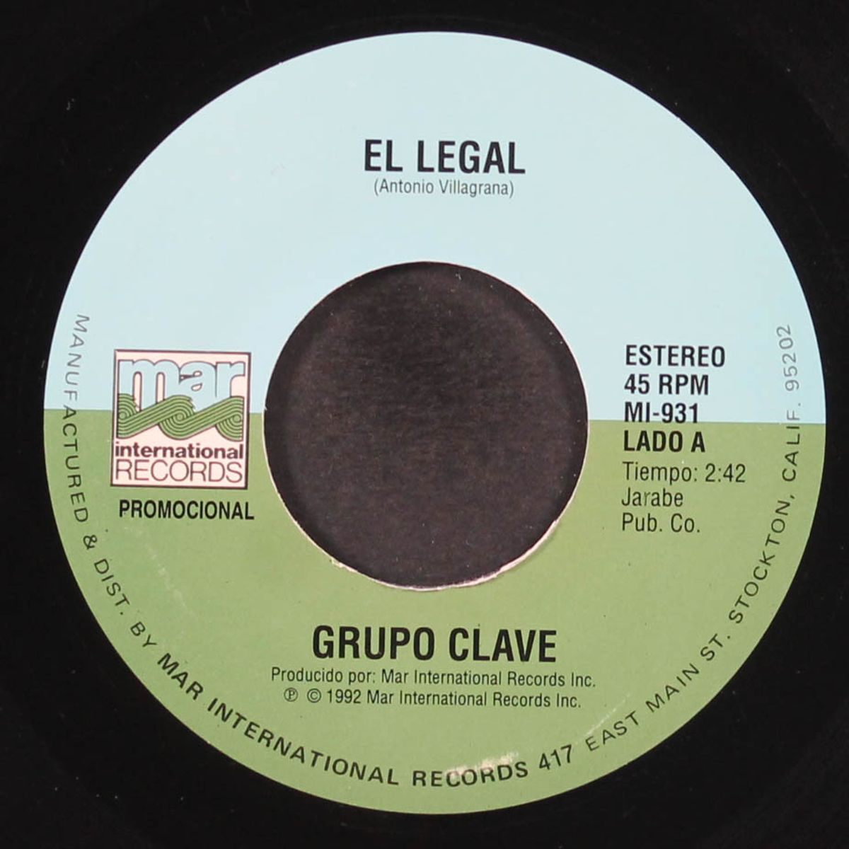el legal / la tristeza de tu adios by GRUPO CLAVE