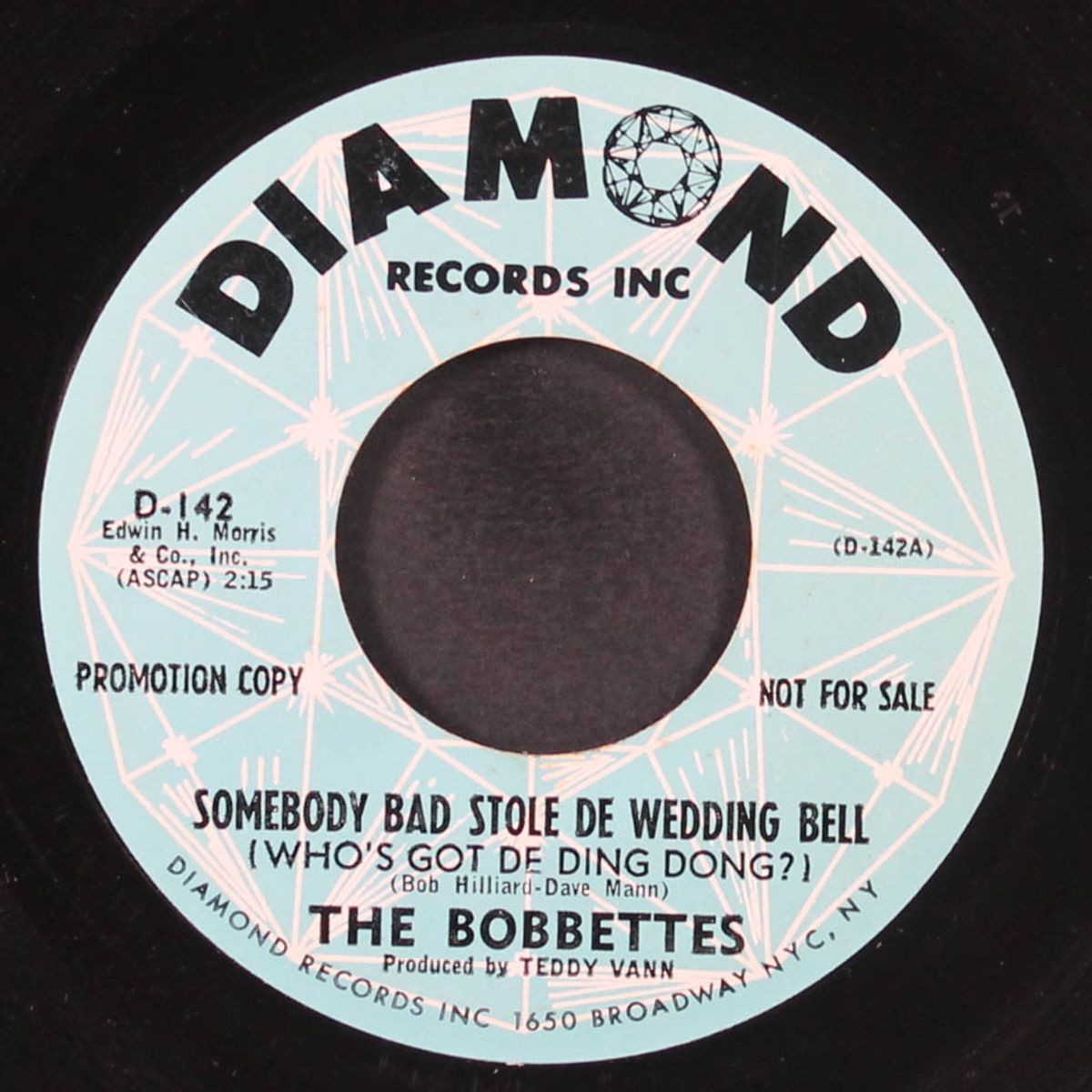 close your eyes / somebody bad stole de wedding bell by BOBBETTES