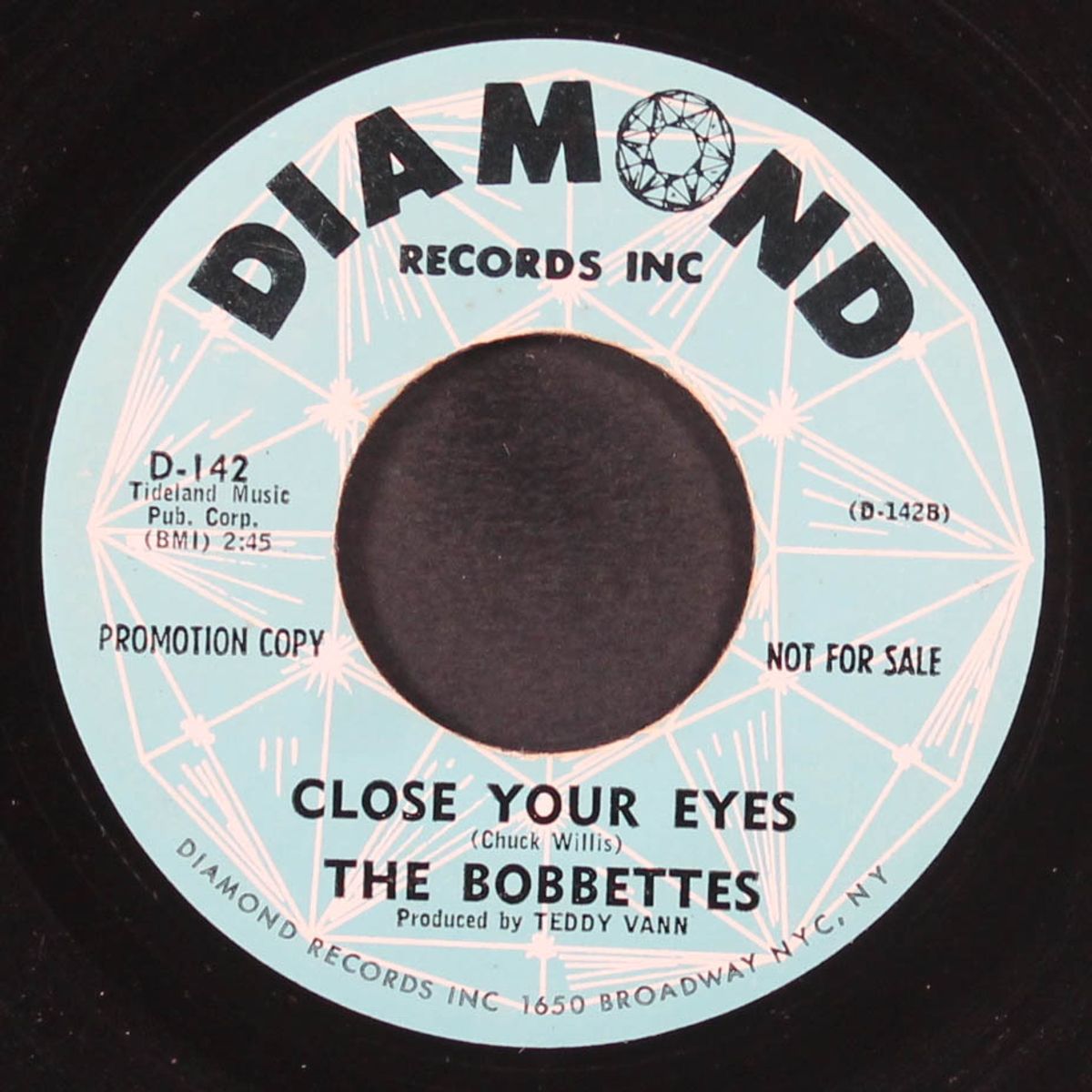 close your eyes / somebody bad stole de wedding bell by BOBBETTES