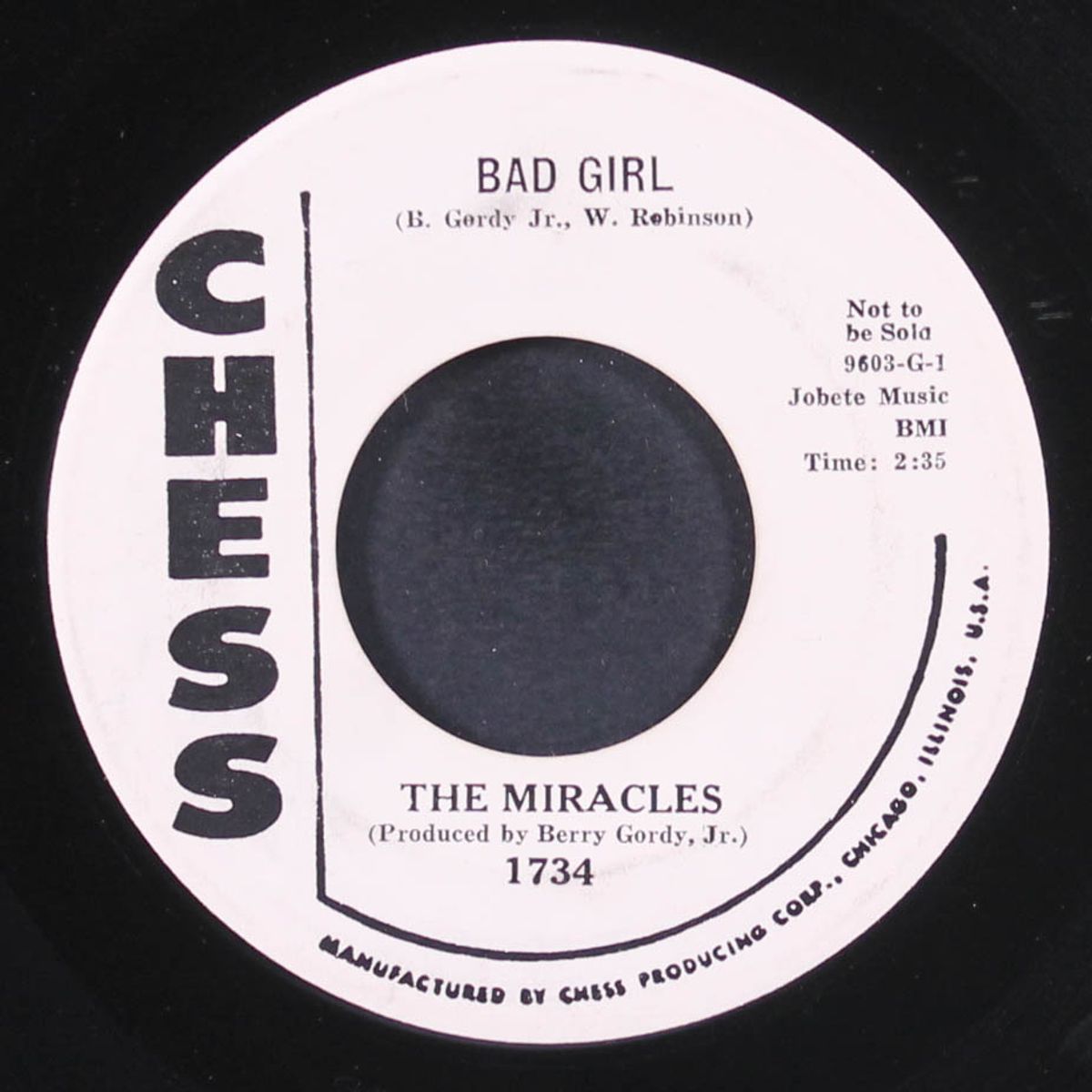 bad girl / i love your baby by MIRACLES