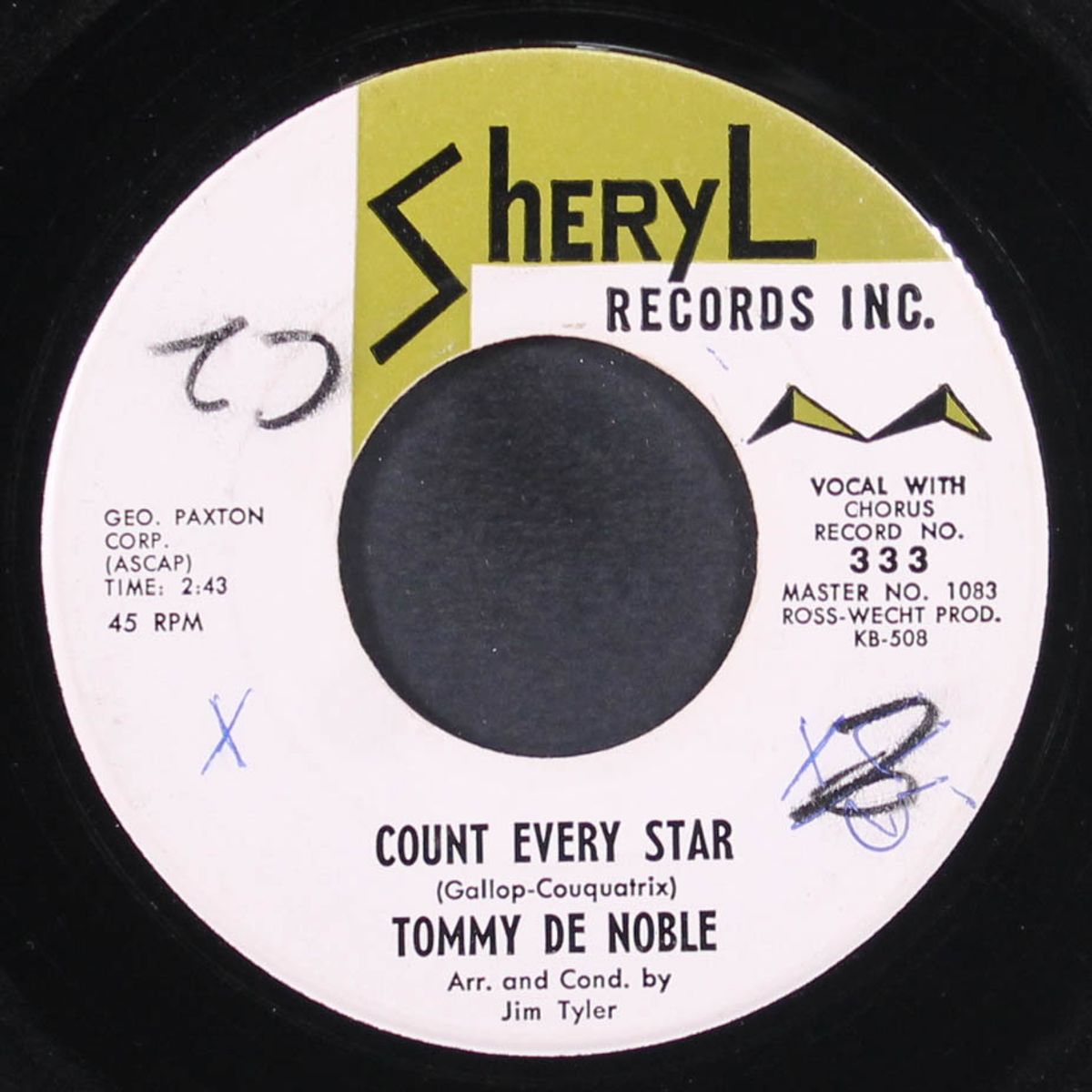 count every star / anyone but you by TOMMY DE NOBLE
