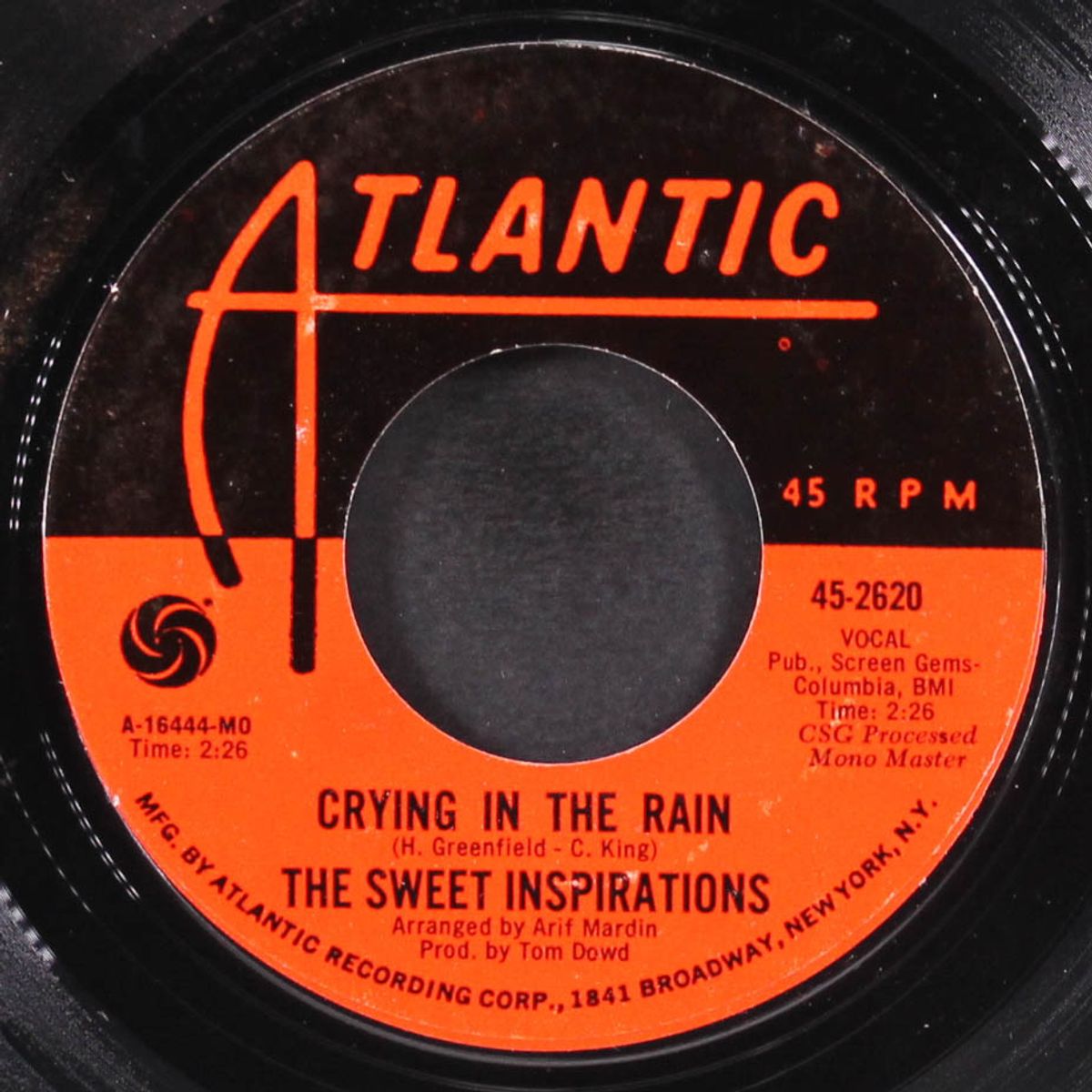 everyday will be like a holiday / crying in the rain by SWEET INSPIRATIONS