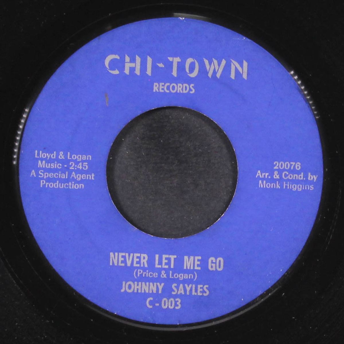 my love's a monster / never let me go by JOHNNY SAYLES