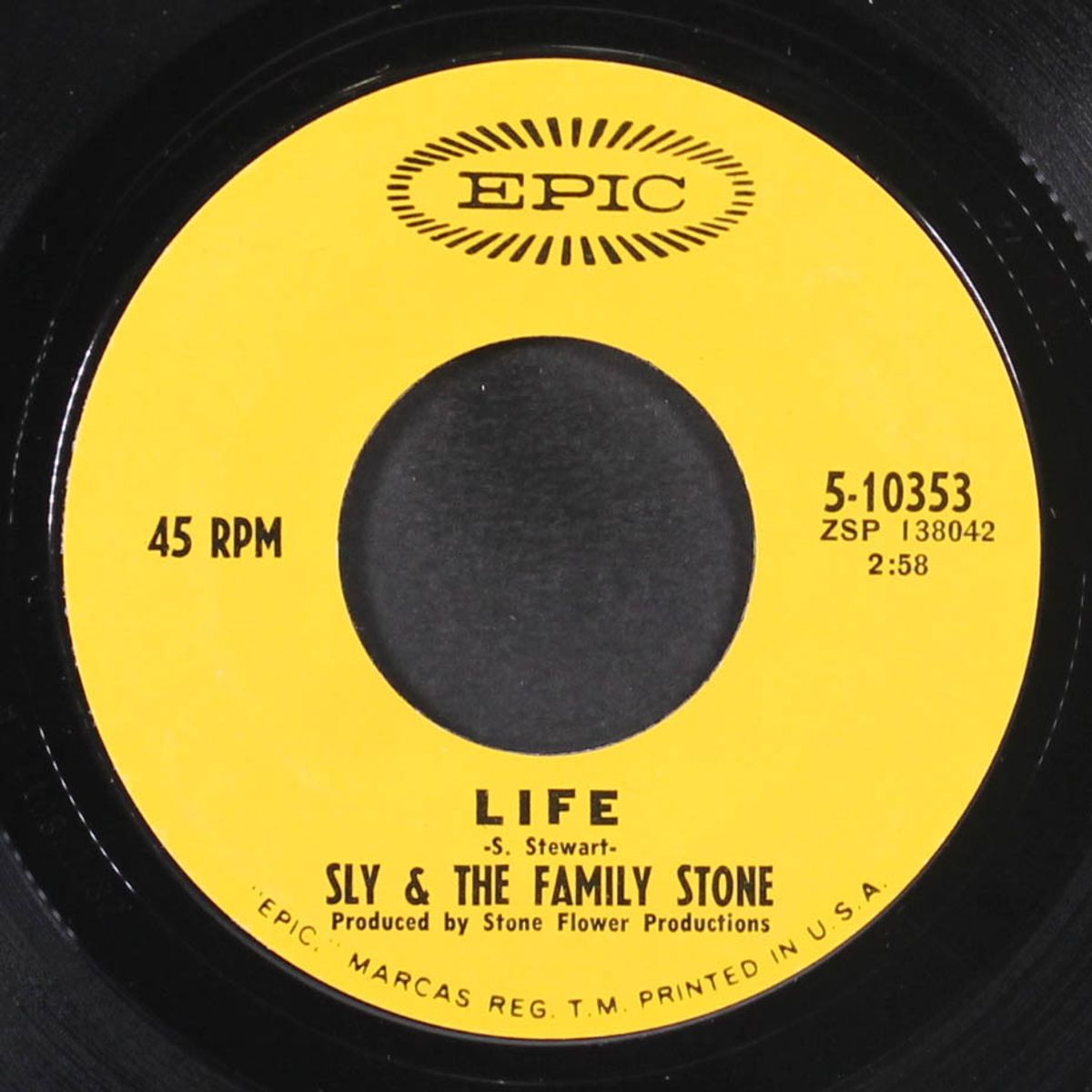 life / m'lady by SLY & FAMILY STONE