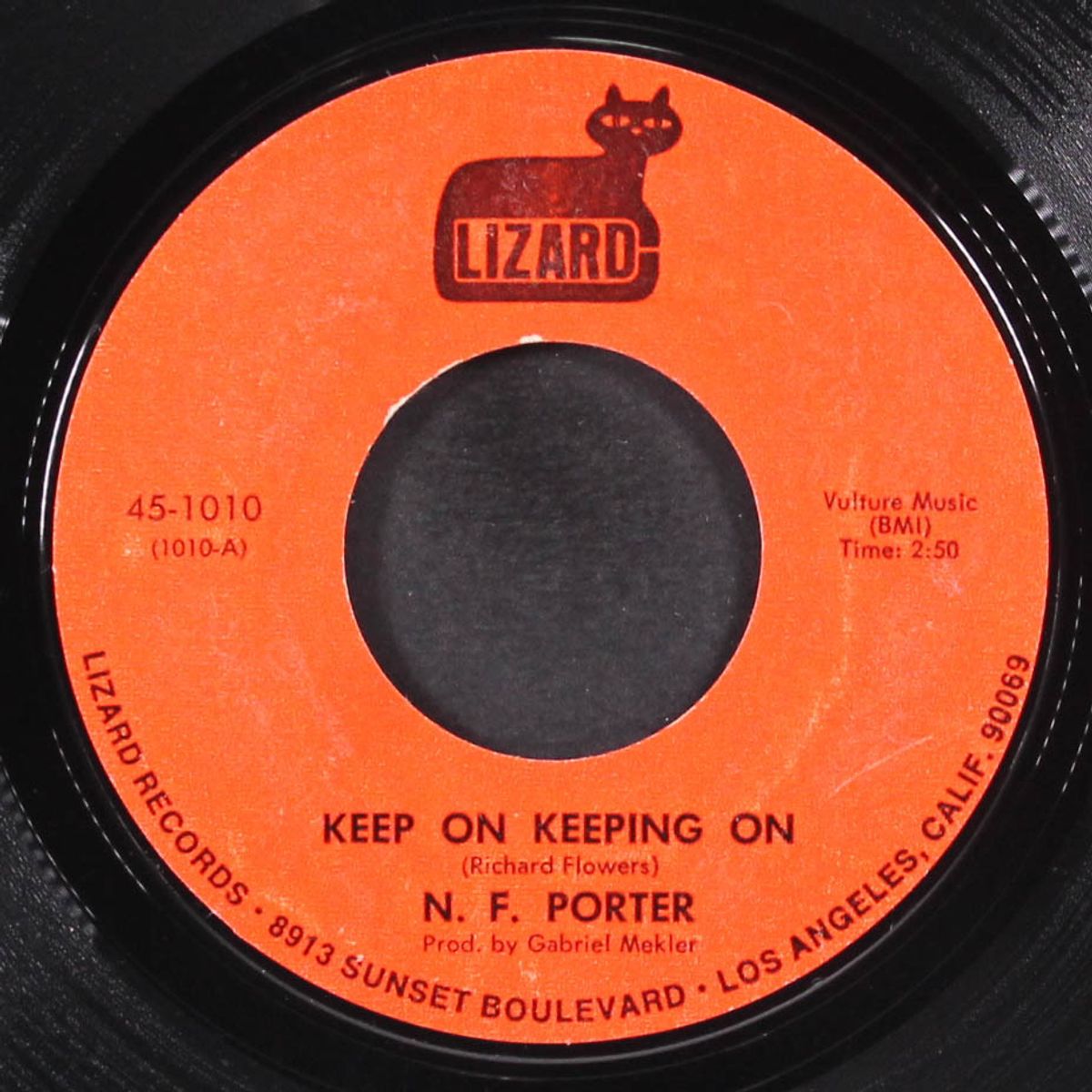 keep on keeping on / don't make me color my black face blue by N.F. PORTER
