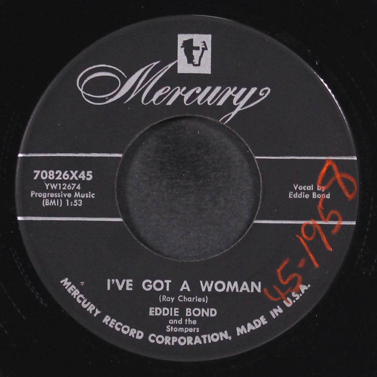rockin' daddy / i've got a woman by EDDIE BOND