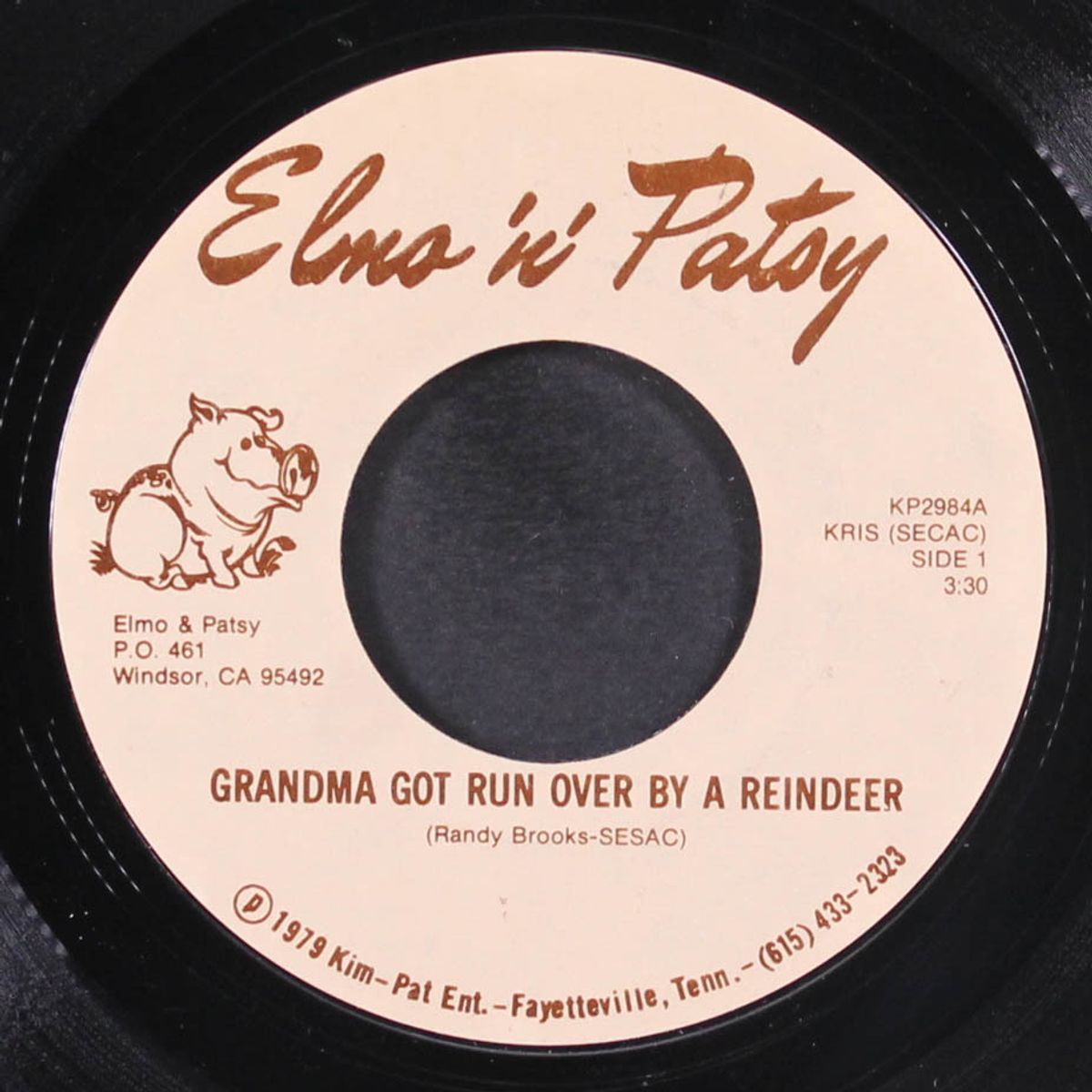 grandma got run over by a reindeer / christmas by ELMO & PATSY