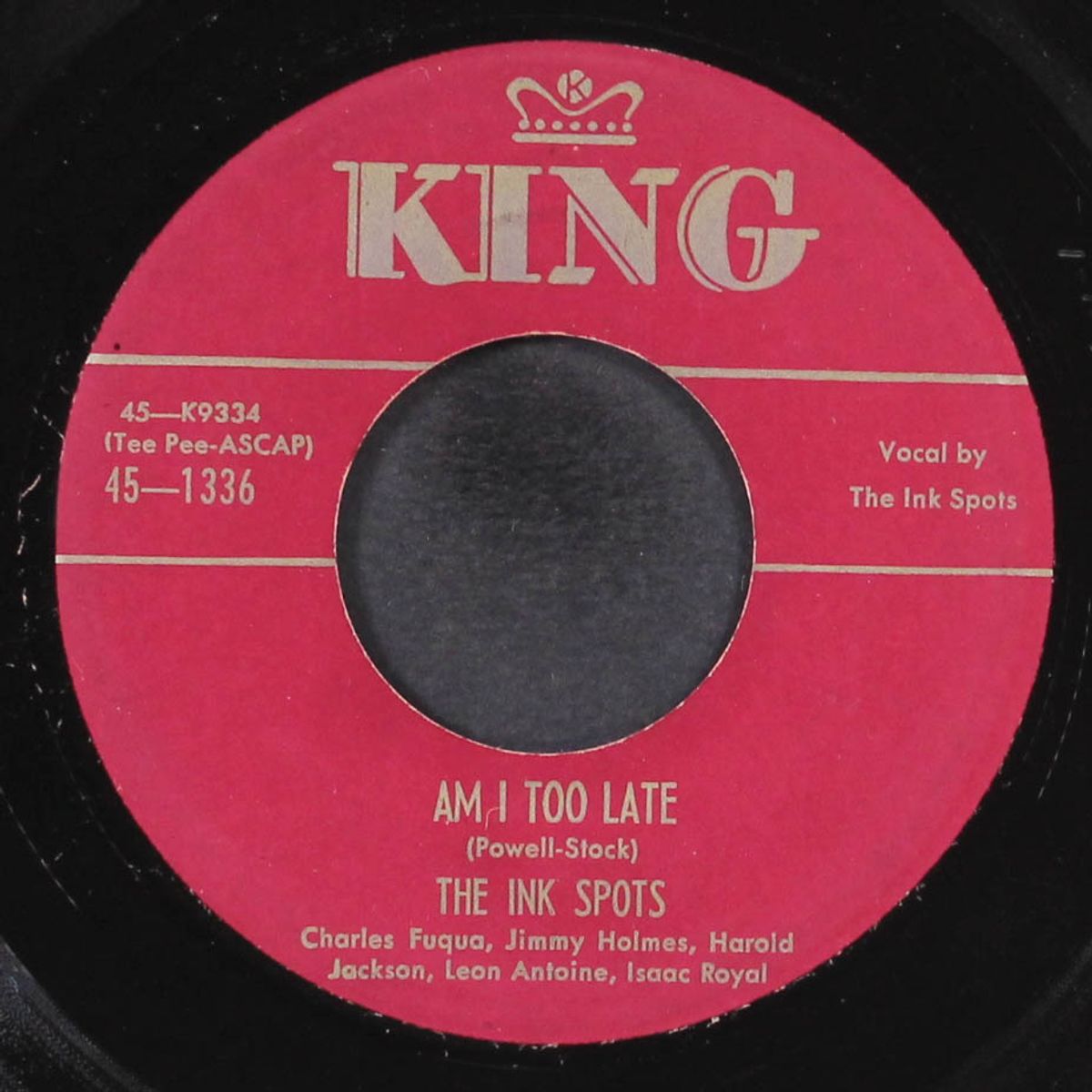melody of love / am i too late by INK SPOTS