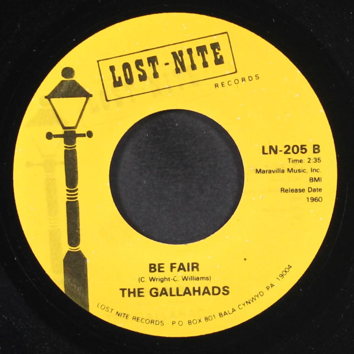 i'm without a girl friend / be fair by GALLAHADS