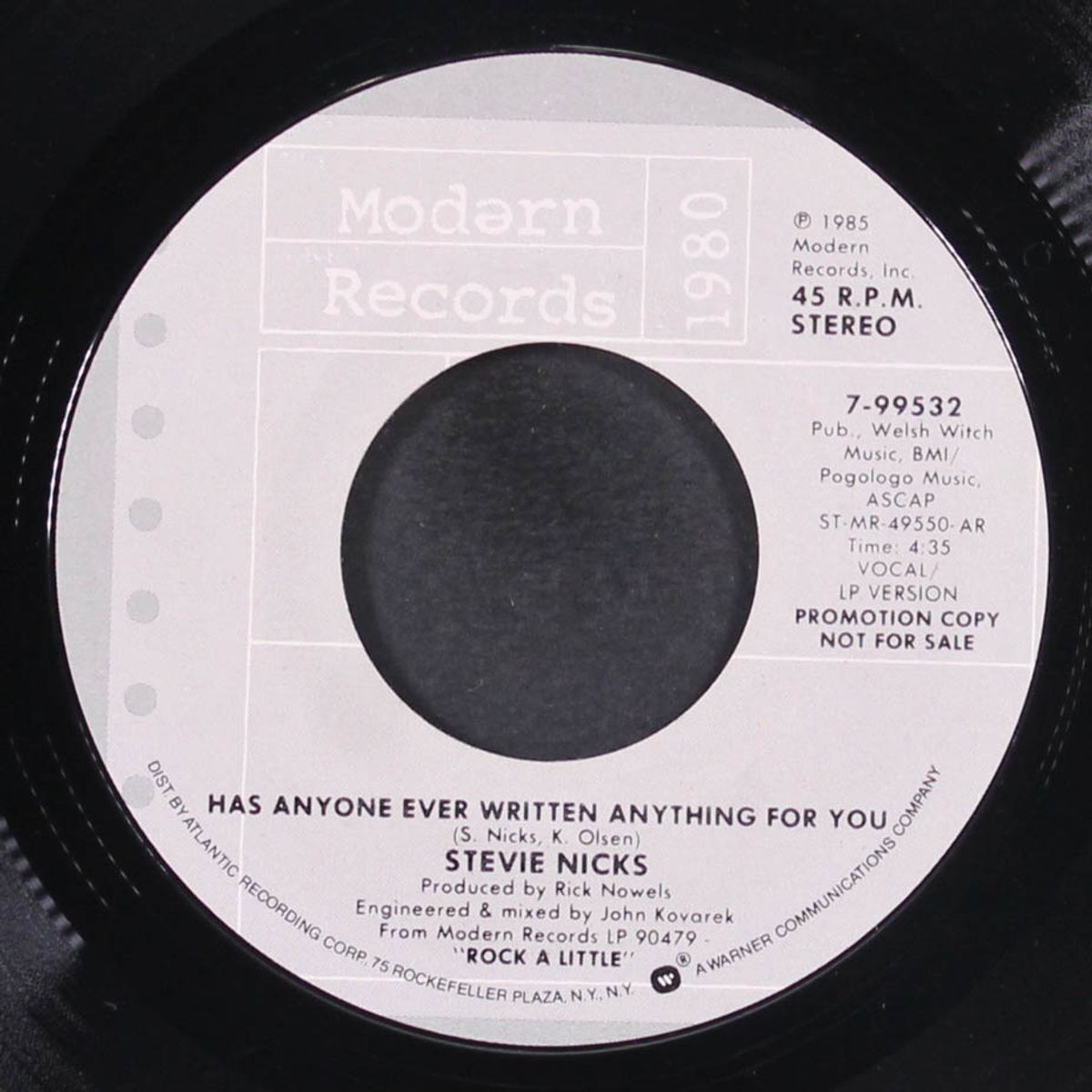 has anyone ever written anything for you / short by STEVIE NICKS