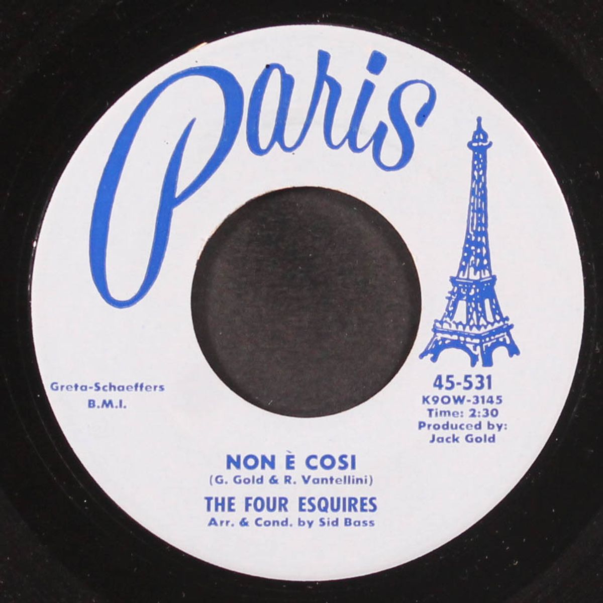 non e cosi / lucky old sun by FOUR ESQUIRES