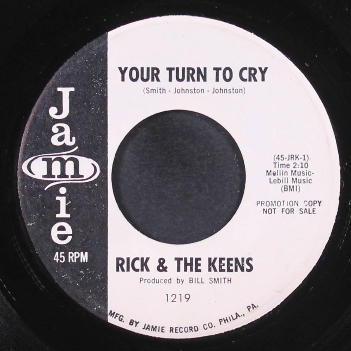 your turn to cry / tender years by RICK & KEENS