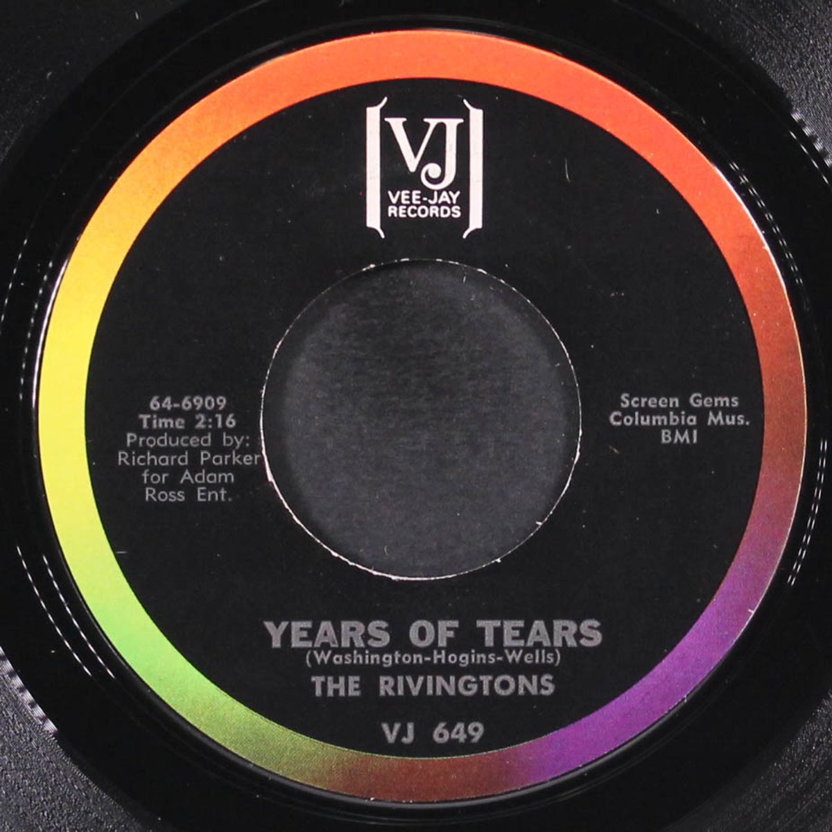 i love you always / years of tears by RIVINGTONS