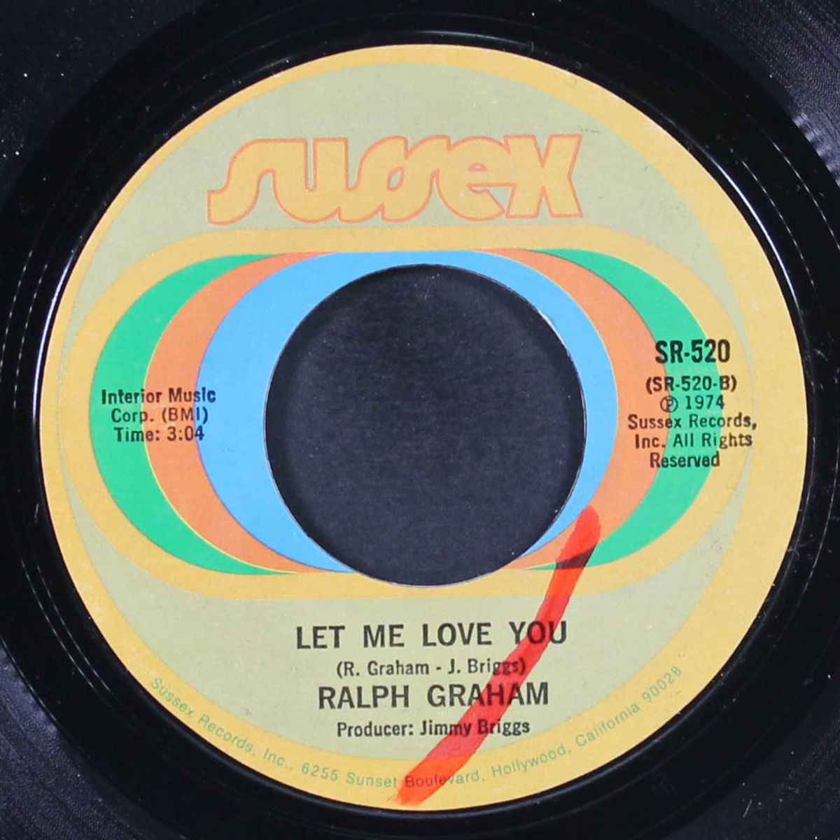 i don't want to play this game / let me love you by RALPH GRAHAM
