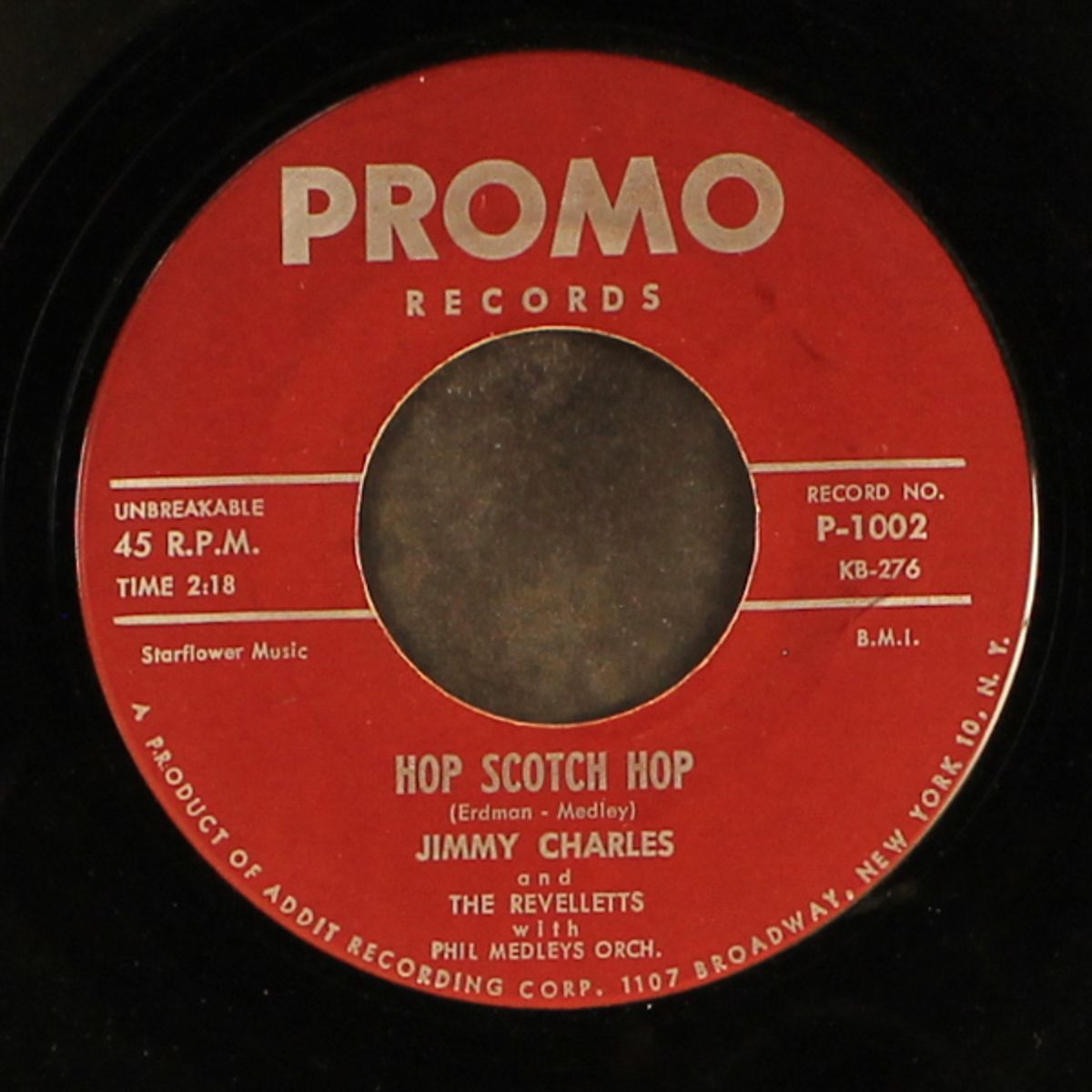 a million to one / hop scotch hop by JIMMY CHARLES