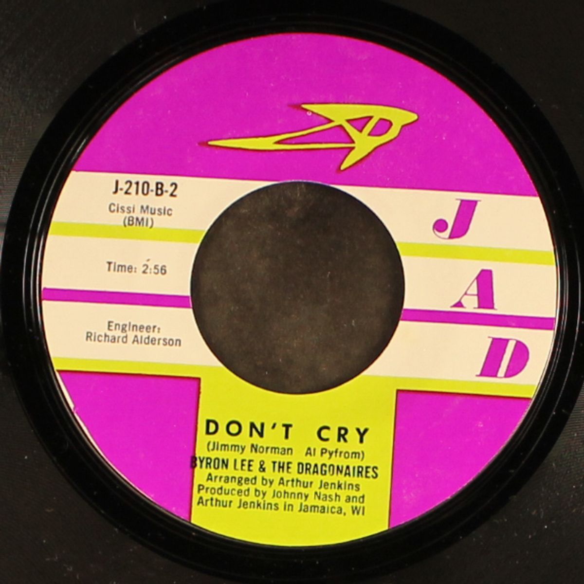 every day will be like a holiday / don't cry by BYRON LEE & DRAGONAIRES