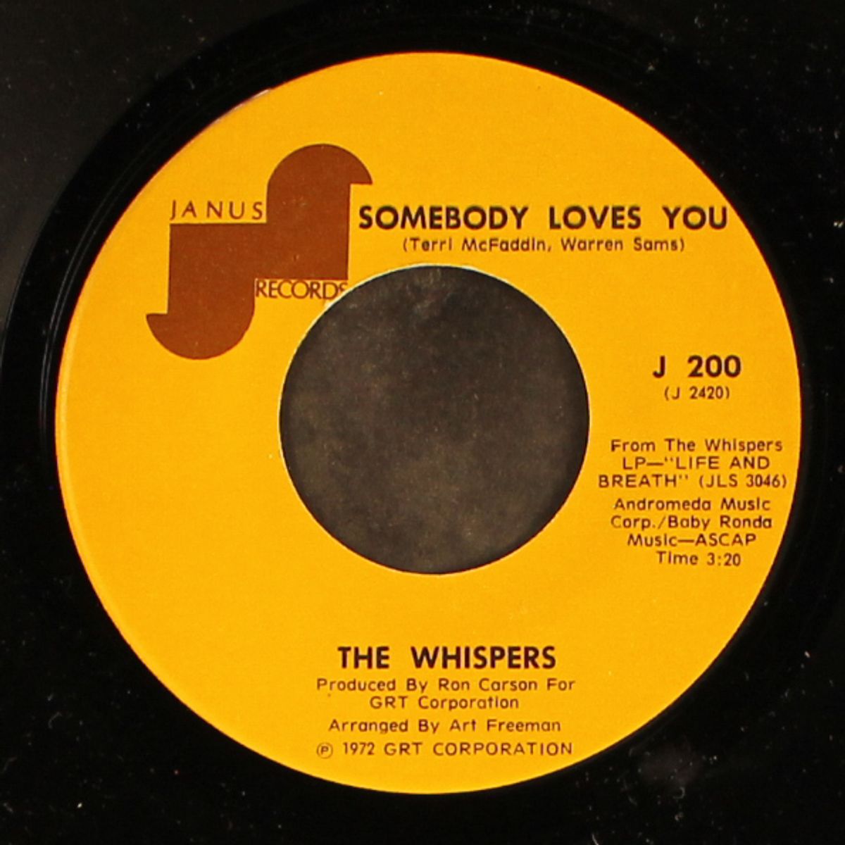 somebody loves you / can we love forever by WHISPERS