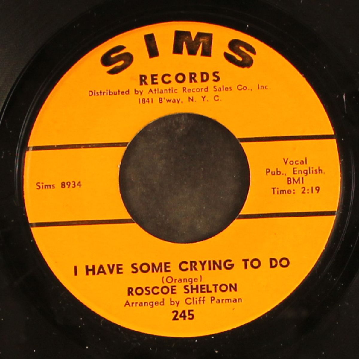 i have some crying to do / the fire still burns by ROSCOE SHELTON