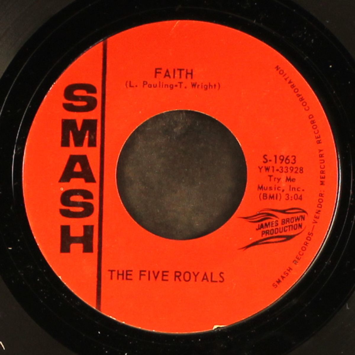 never turn your back / faith by FIVE ROYALS