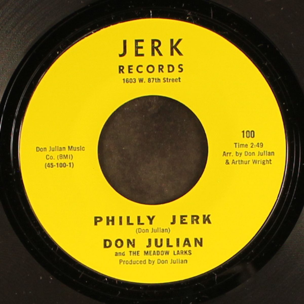 how can you be so foul / philly jerk by DON JULIAN & MEADOW LARKS