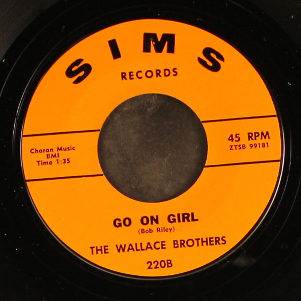 one way affair / go on girl by WALLACE BROTHERS