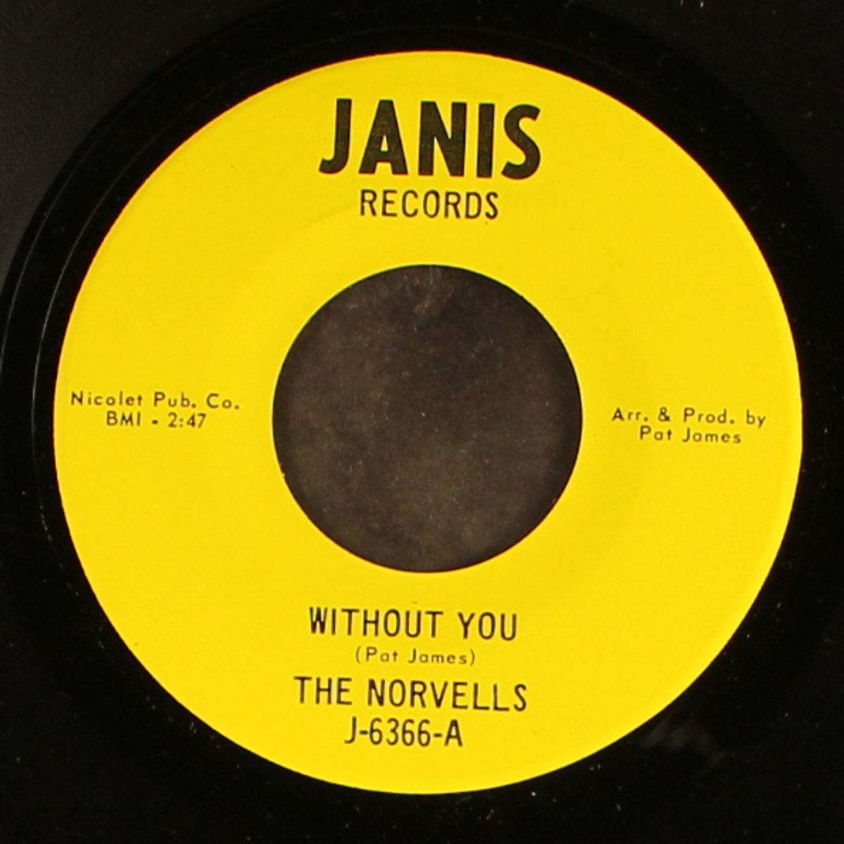 without you / why do you want to make me sad by NORVELLS