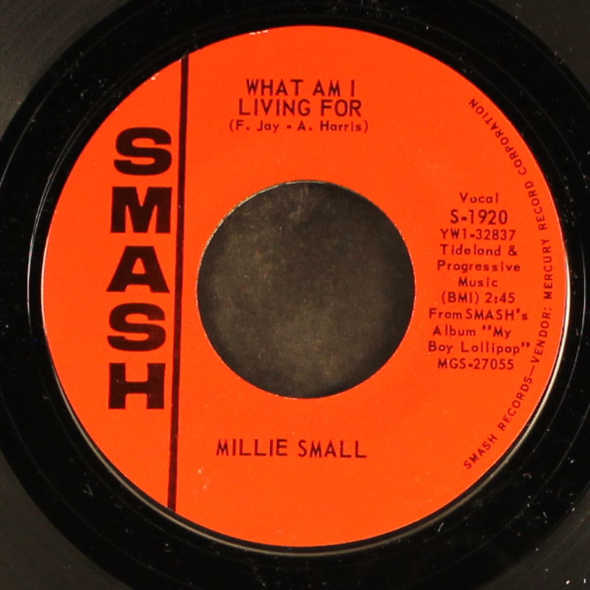 sweet william / what am i living for by MILLIE SMALL