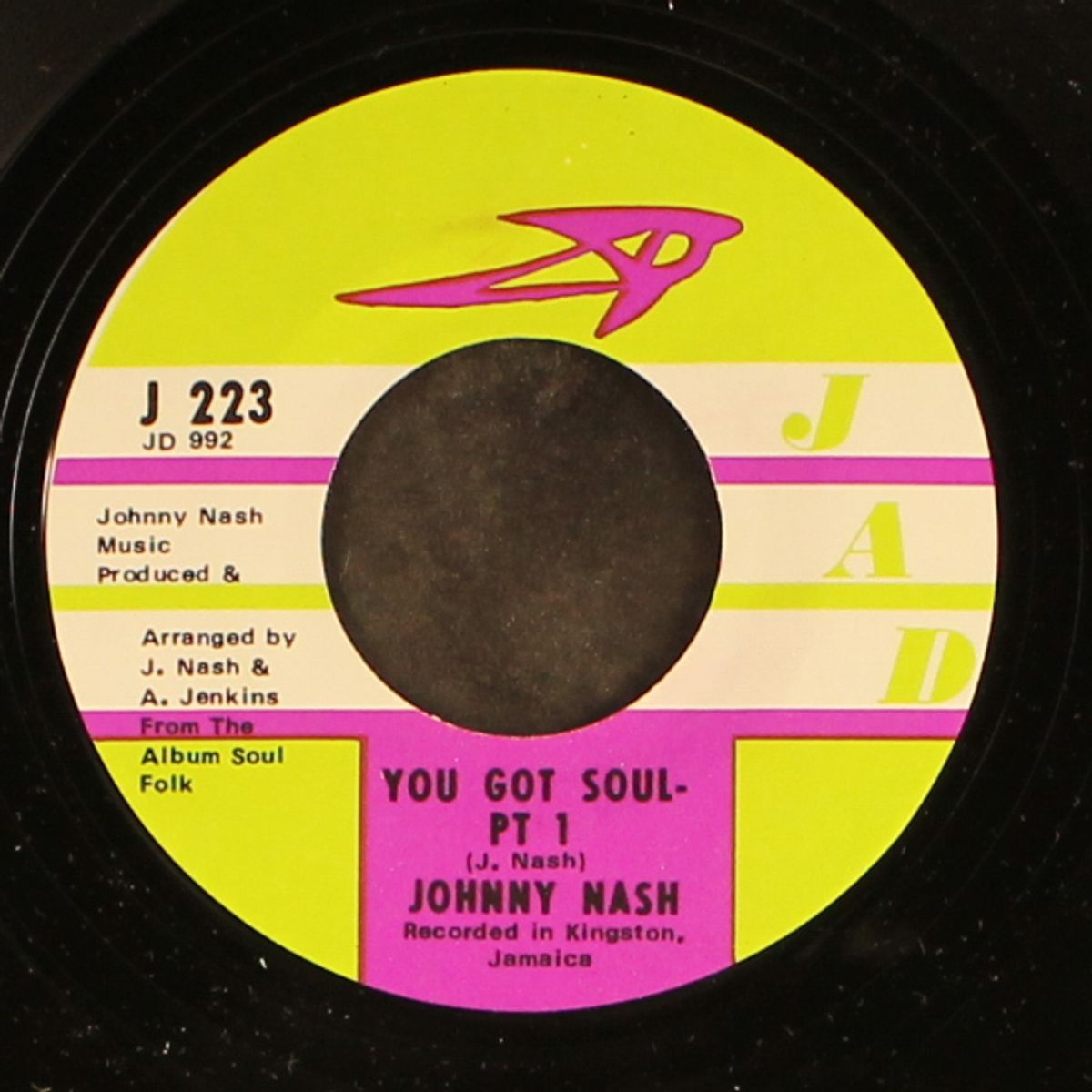 (what a) groovey feeling / you got soul, part 1 by JOHNNY NASH
