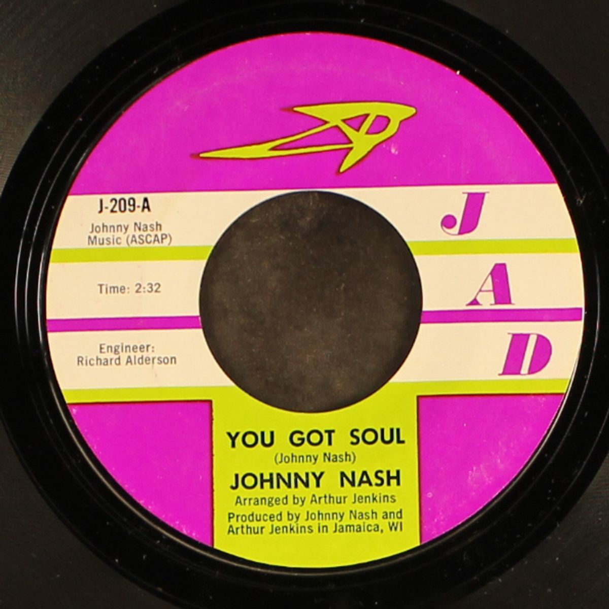 you got soul / don't cry by JOHNNY NASH