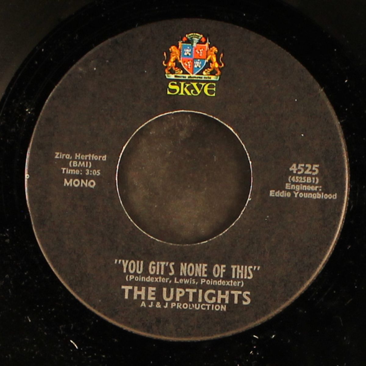 free at last / you git's none of this by UPTIGHTS