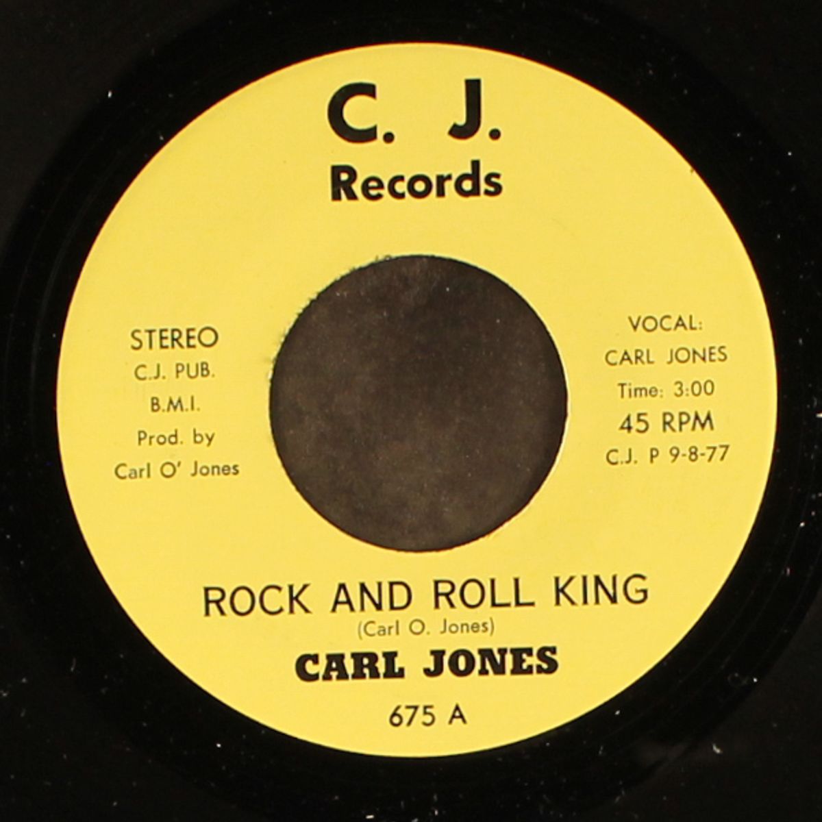 rock and roll king / instro by CARL JONES