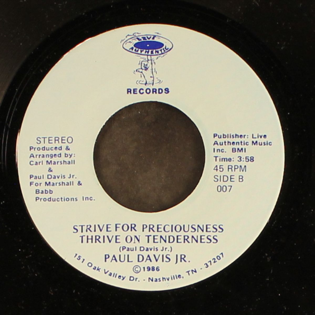 strive for preciousness thrive on tenderness / how to get some loving by PAUL DAVIS, JR.