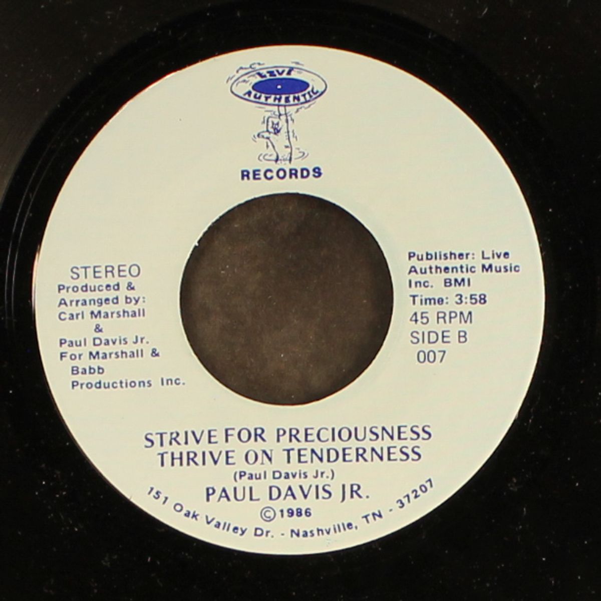 strive for preciousness thrive on tenderness / how to get some loving by PAUL DAVIS, JR.