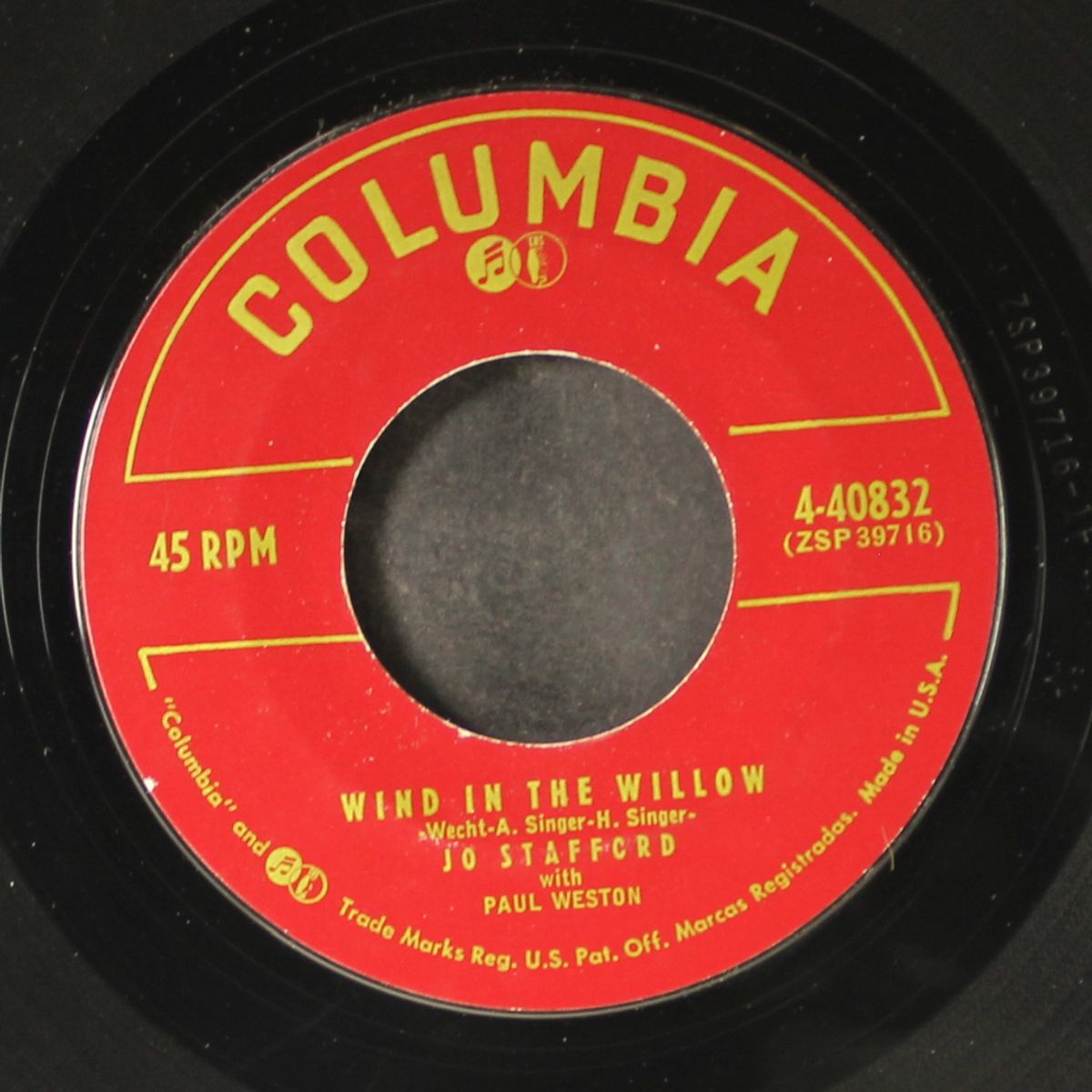 wind in the willow by JO STAFFORD