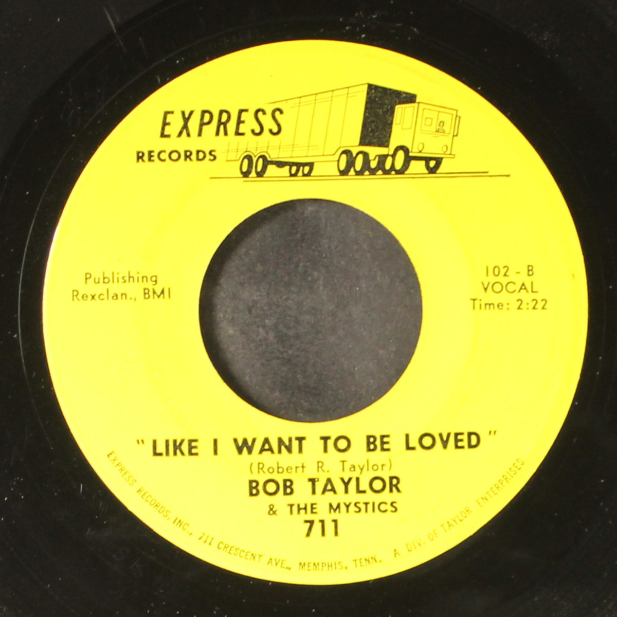 love that woman / like i want to be loved by BOB TAYLOR & MYSTICS