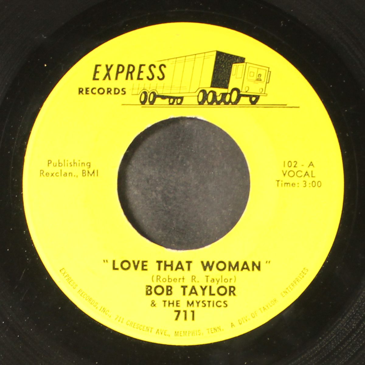 love that woman / like i want to be loved by BOB TAYLOR & MYSTICS